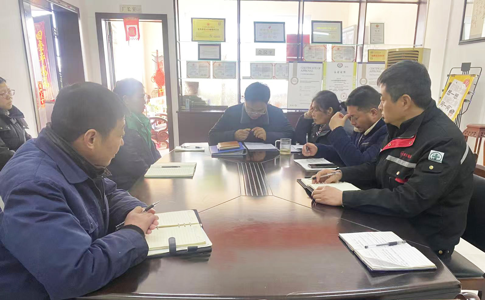 Dafeng Mingyue Bush Co., Ltd. провів першу щомісячну зустріч на 2025 рік